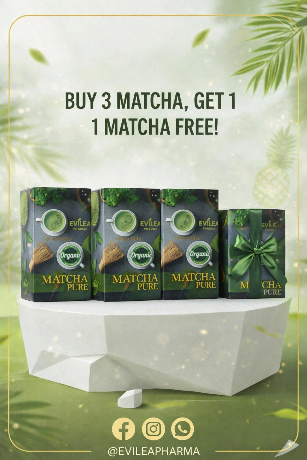 باقة الماتشا المميزة